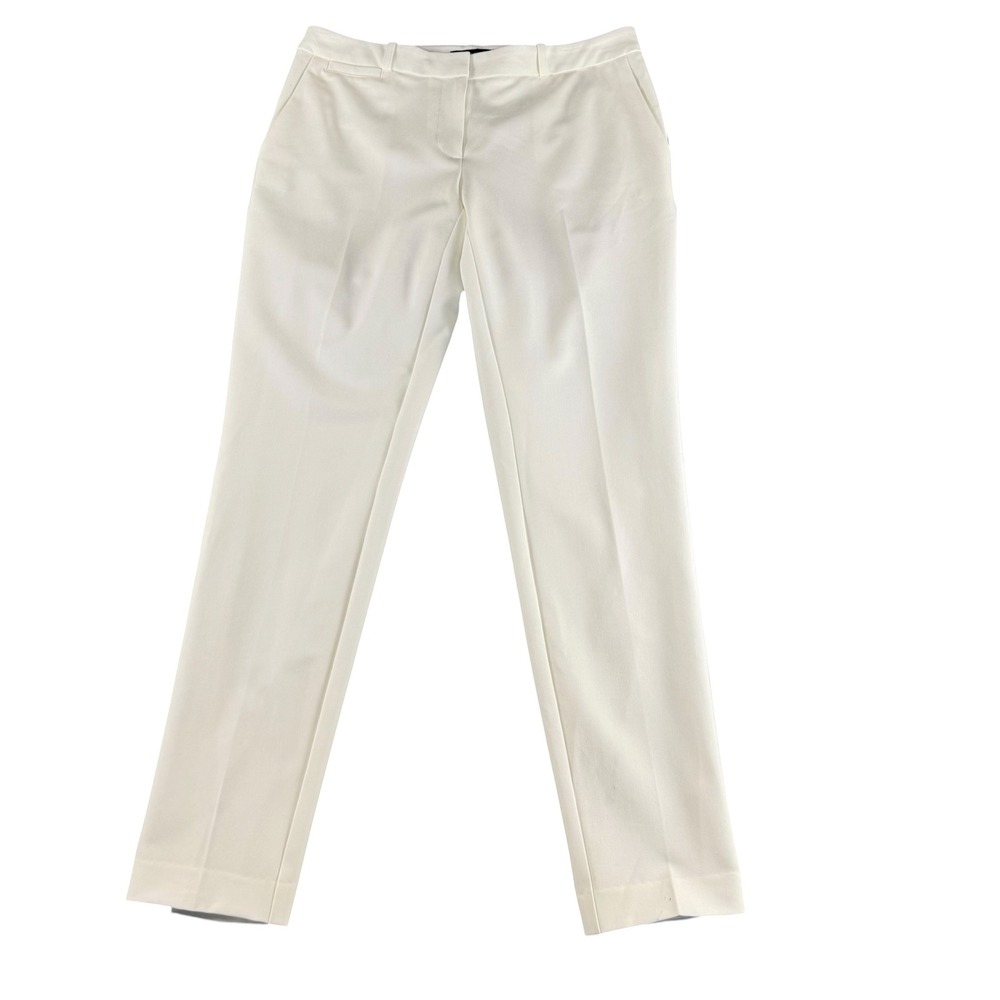 Tommy Hilfiger Radcliffe Ivy White Straight Leg Dress Pants Size 2 H93P0016